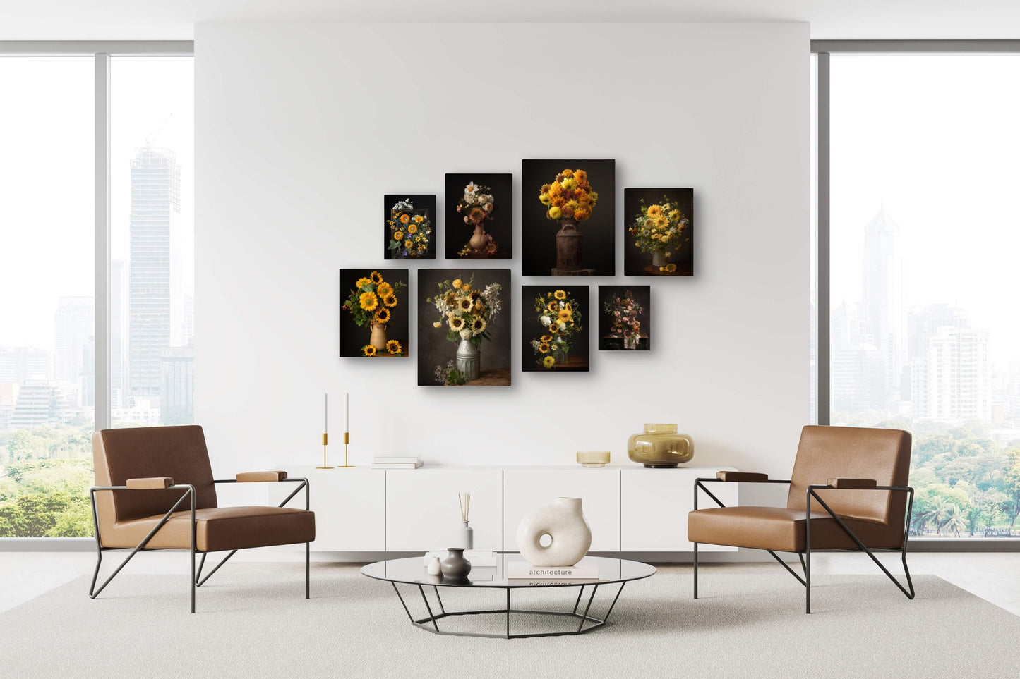 The Sunflower Steve Gallery, 8 Print Collection
