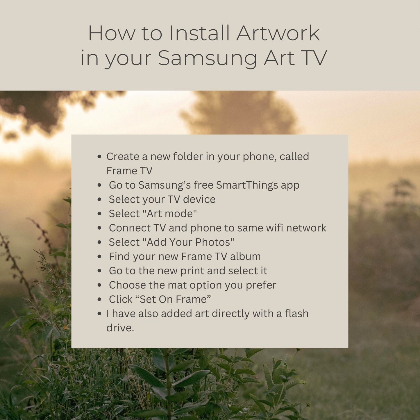 Peaceful Farm Morning - Frame TV