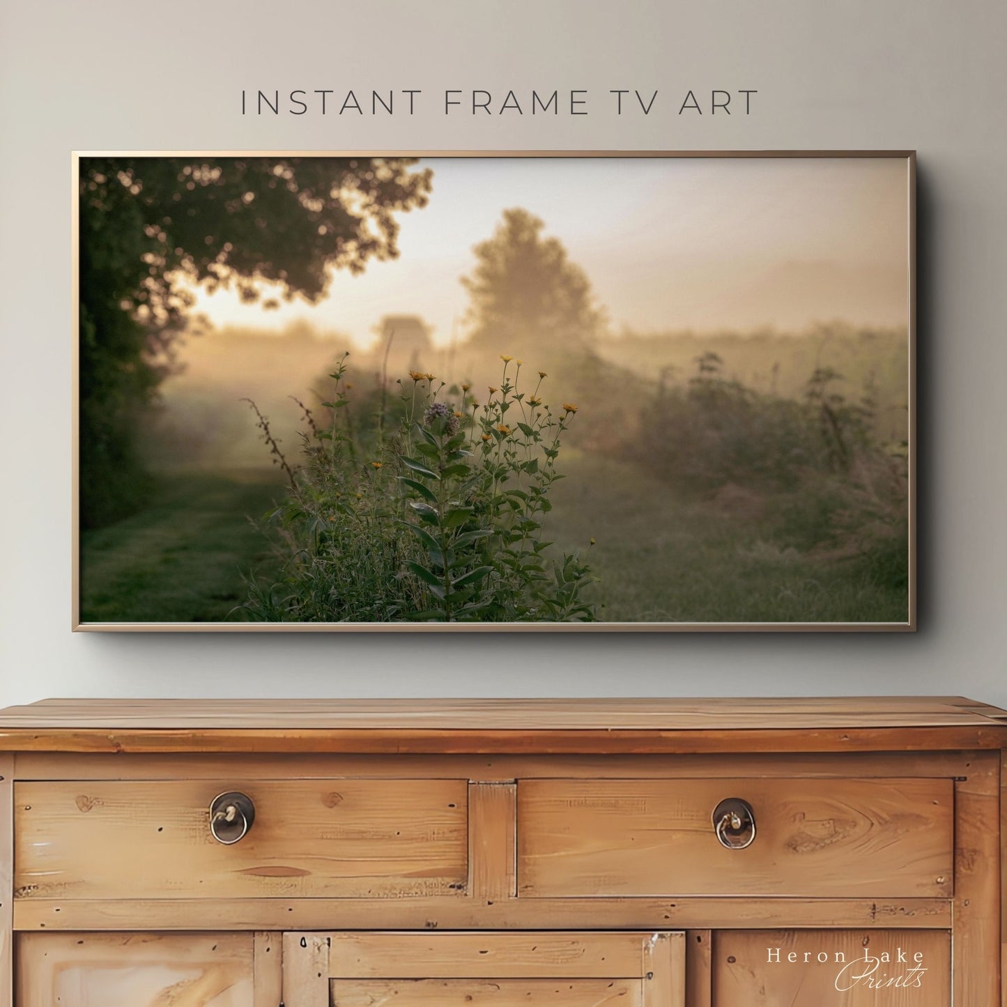 Peaceful Farm Morning - Frame TV