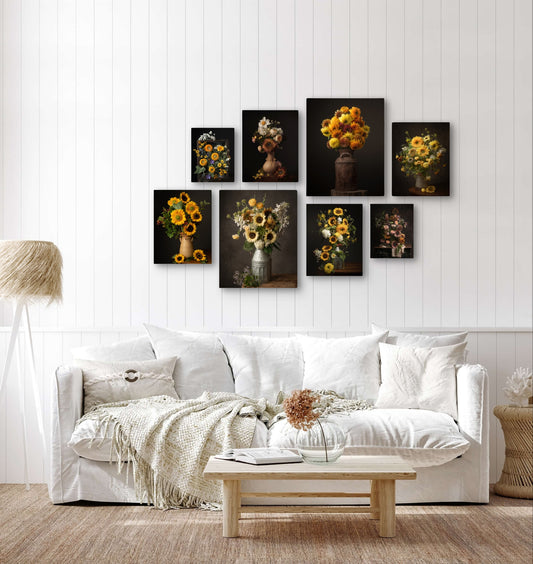 The Sunflower Steve Gallery, 8 Print Collection