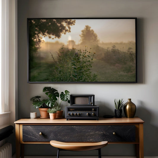 Peaceful Farm Morning - Frame TV