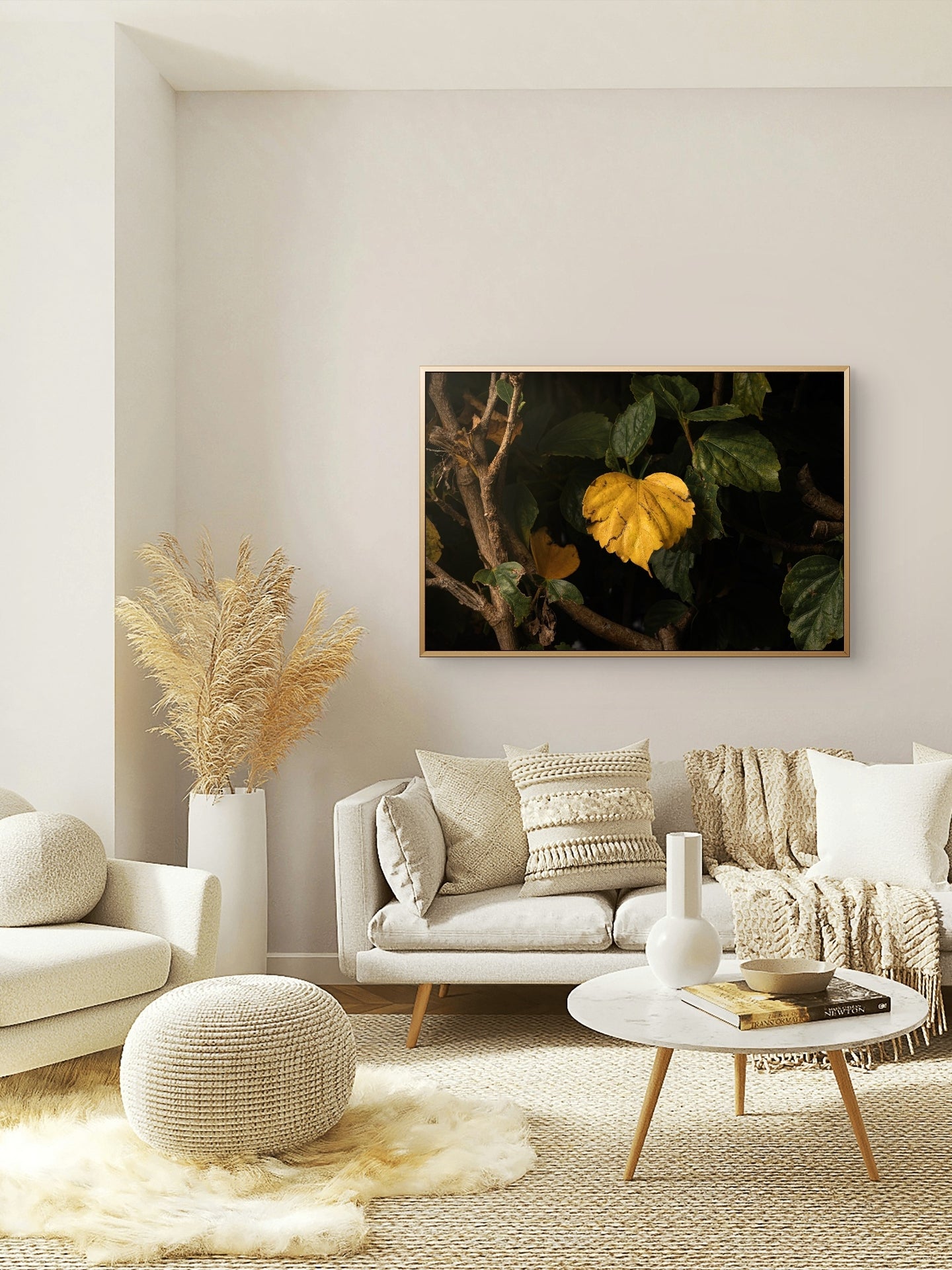 Heart Leaf Unframed Print