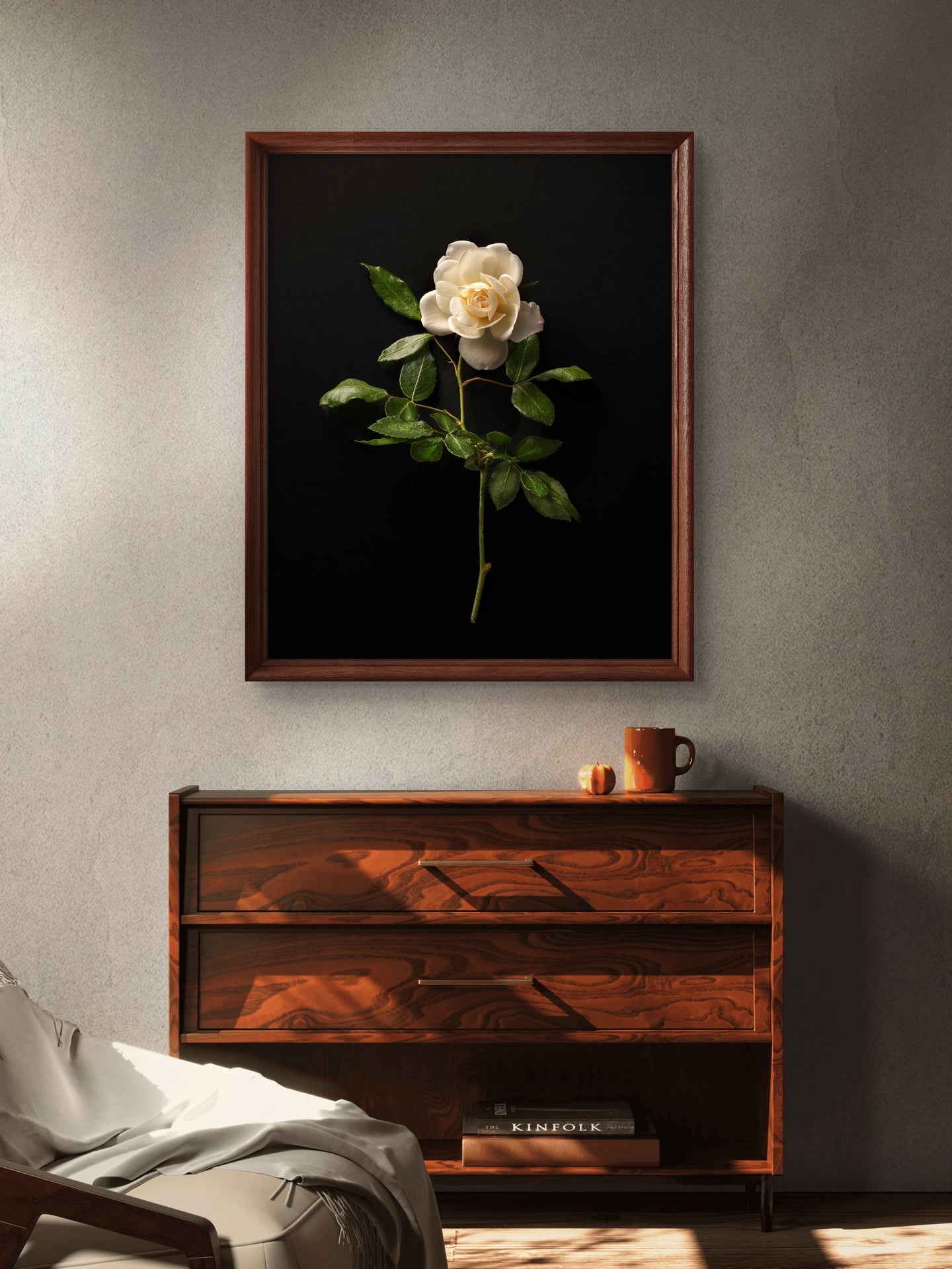 Single White Rose