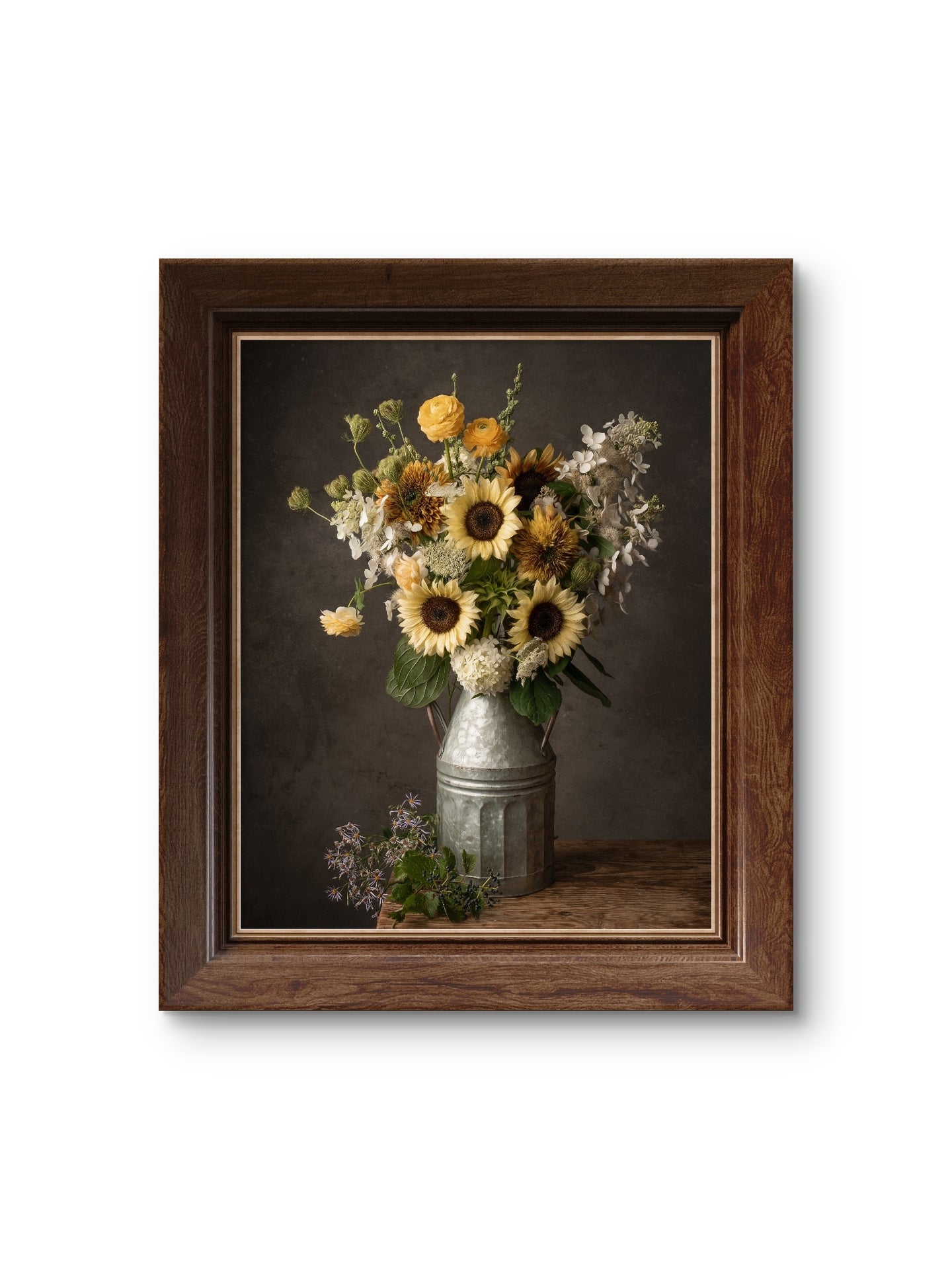 Light Sunflowers Still Life