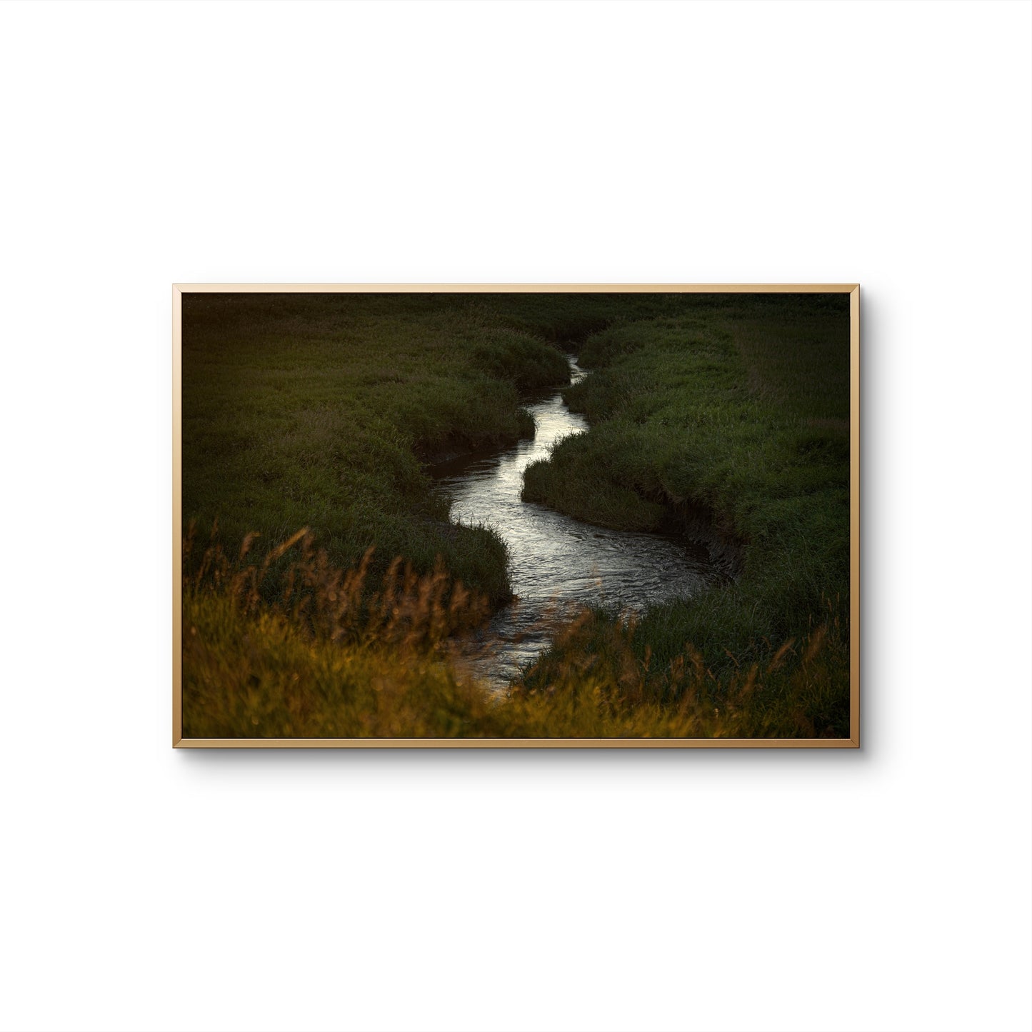Tranquil Steam through Prairie