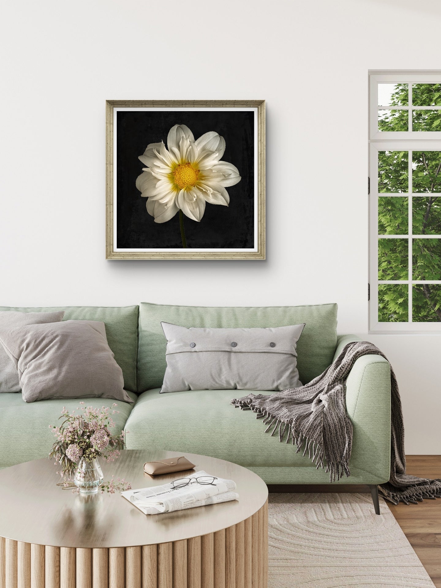 Cherubino Dahlia Portrait
