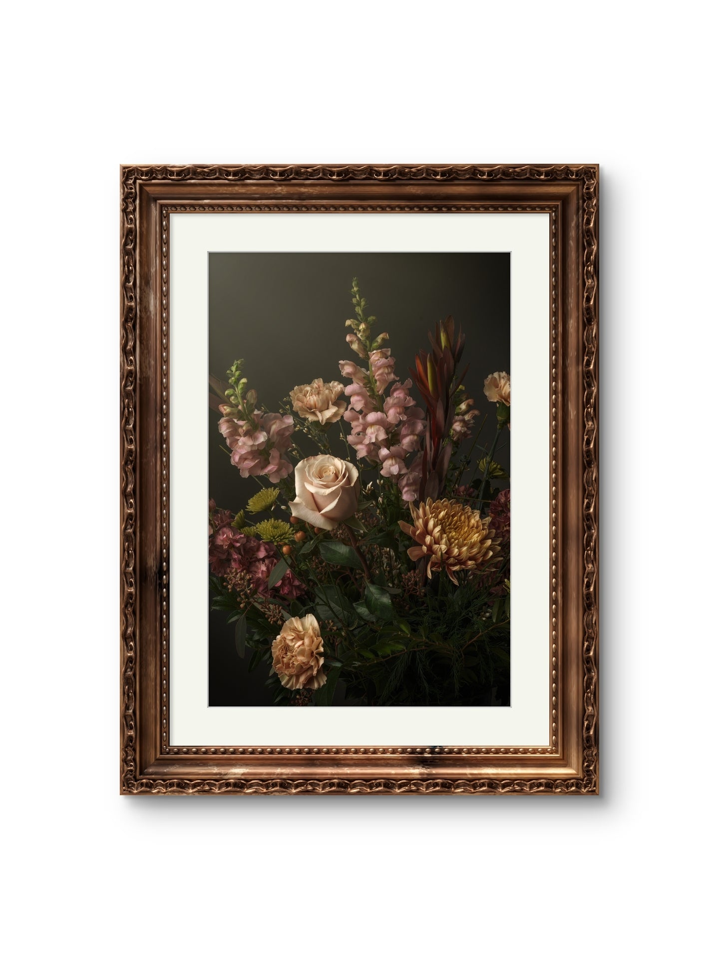 Snapdragons & Chrysanthemums