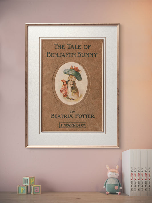 Beatrix Potter Benjamin Bunny Cover Print