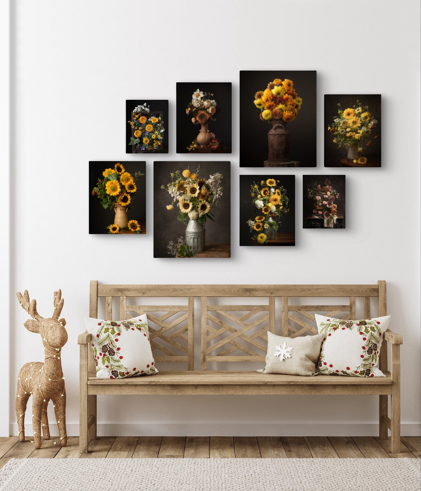 The Sunflower Steve Gallery, 8 Print Collection