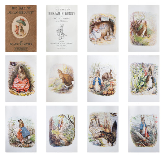 Beatrix Potter Wall Art Gallery Set
