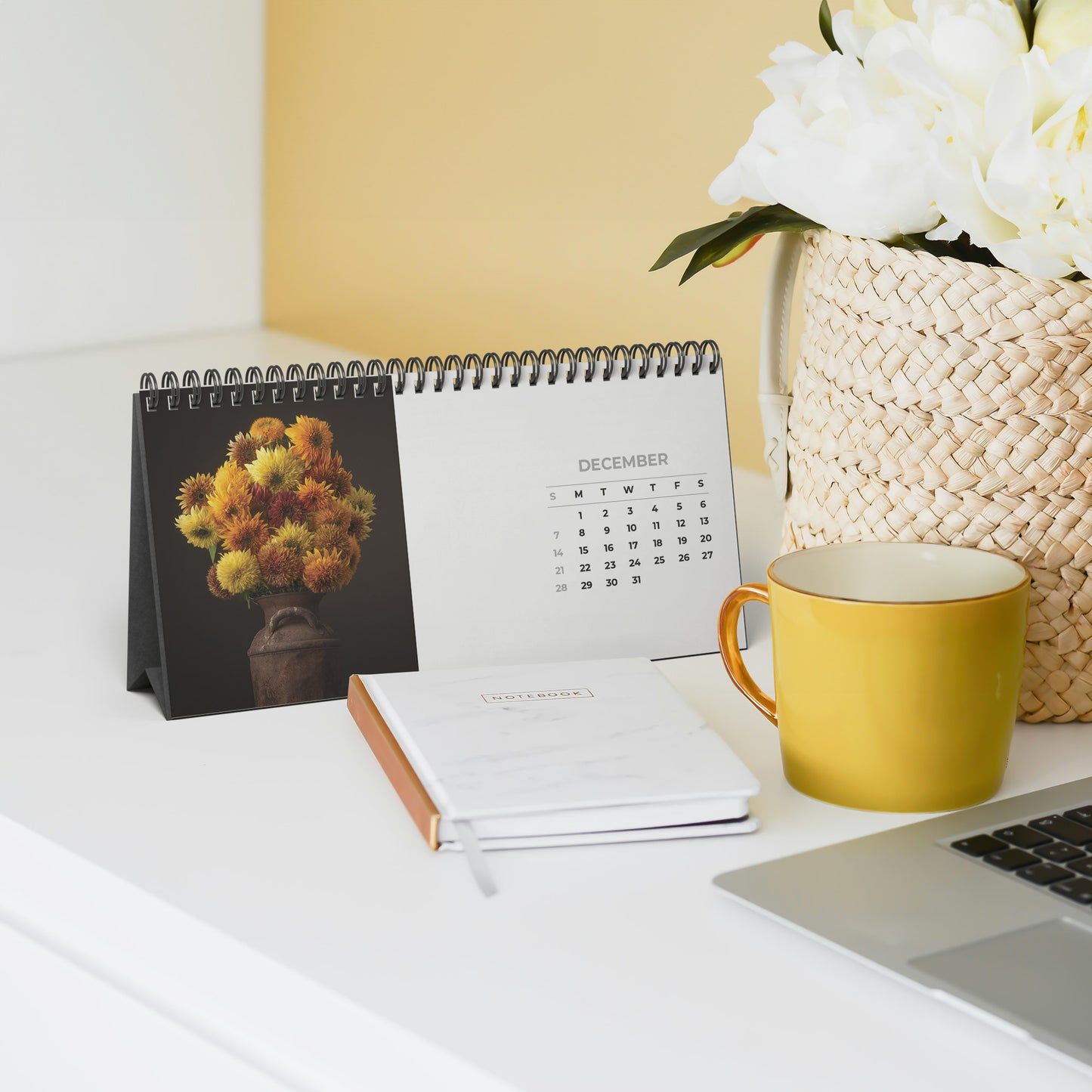 Auto-date Desktop Calendar by Sunflower Steve and Caroline Jensen