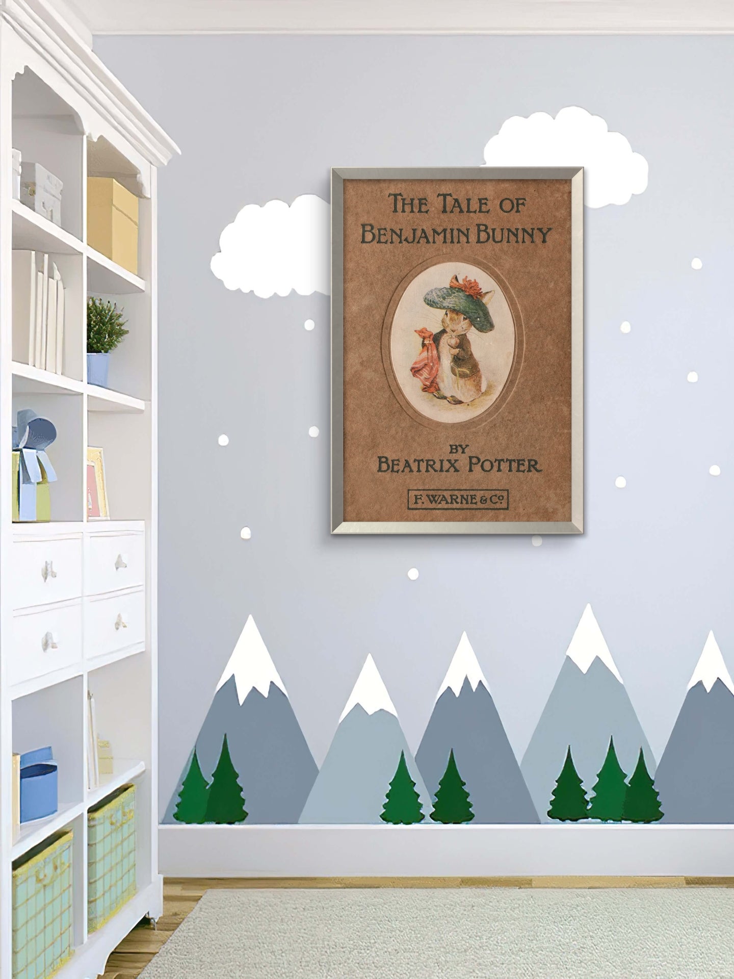 Beatrix Potter Benjamin Bunny Cover Print