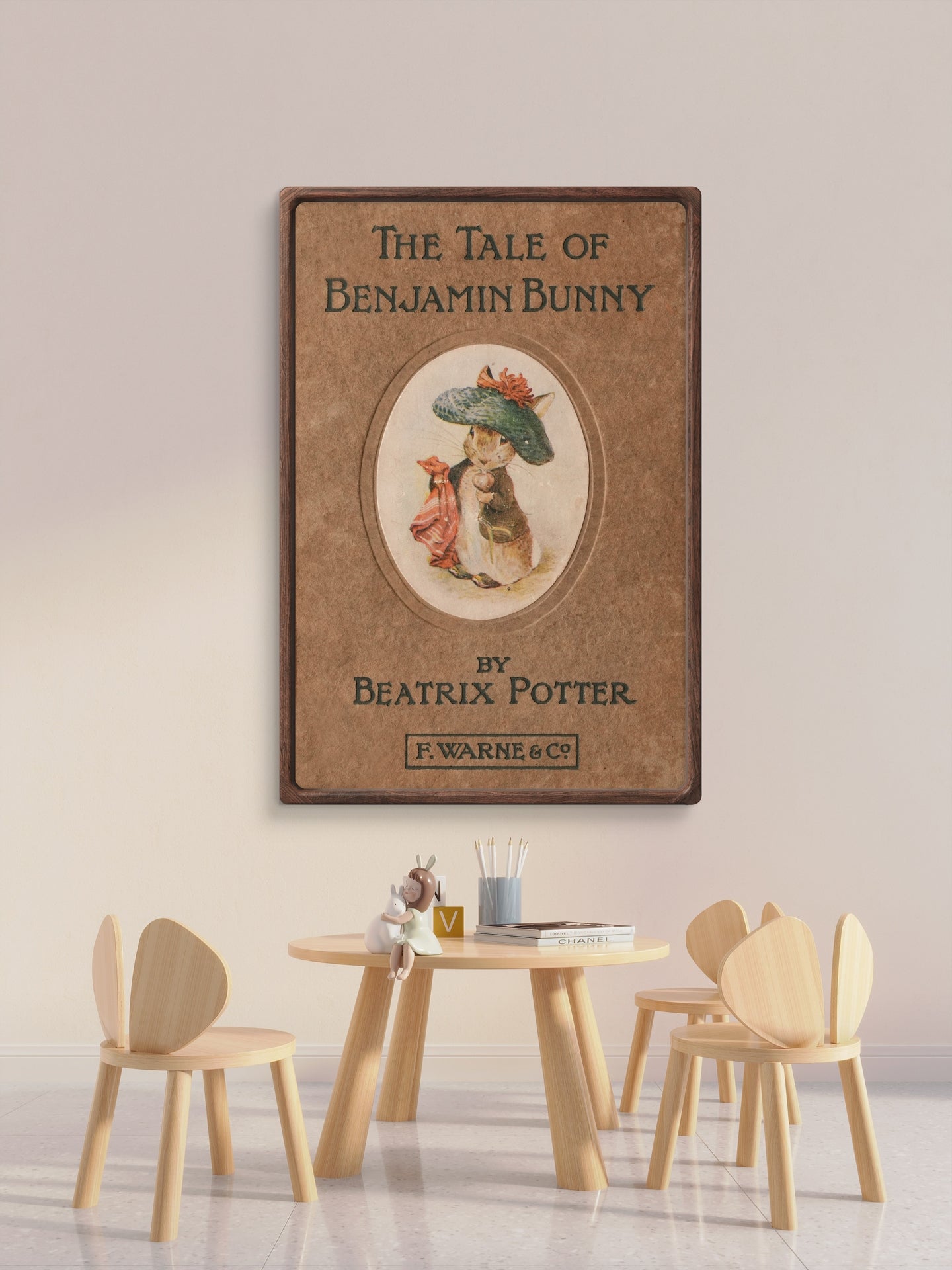 Beatrix Potter Benjamin Bunny Cover Print
