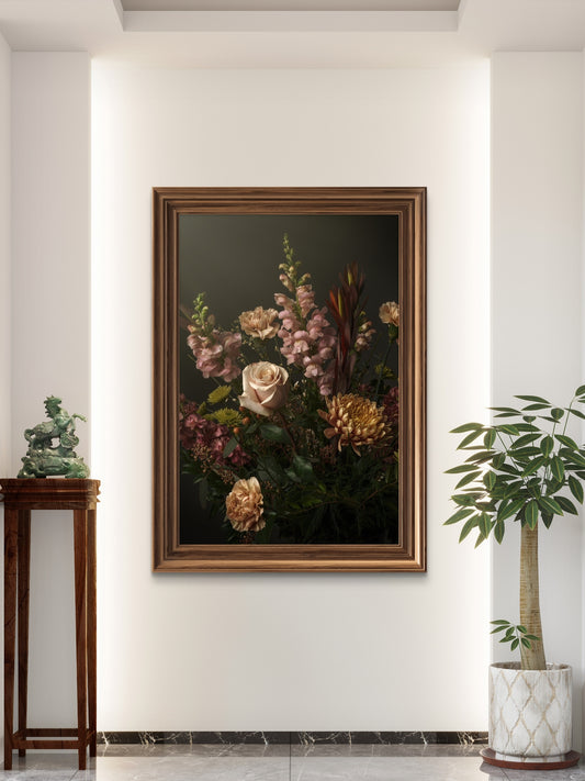 Snapdragons & Chrysanthemums