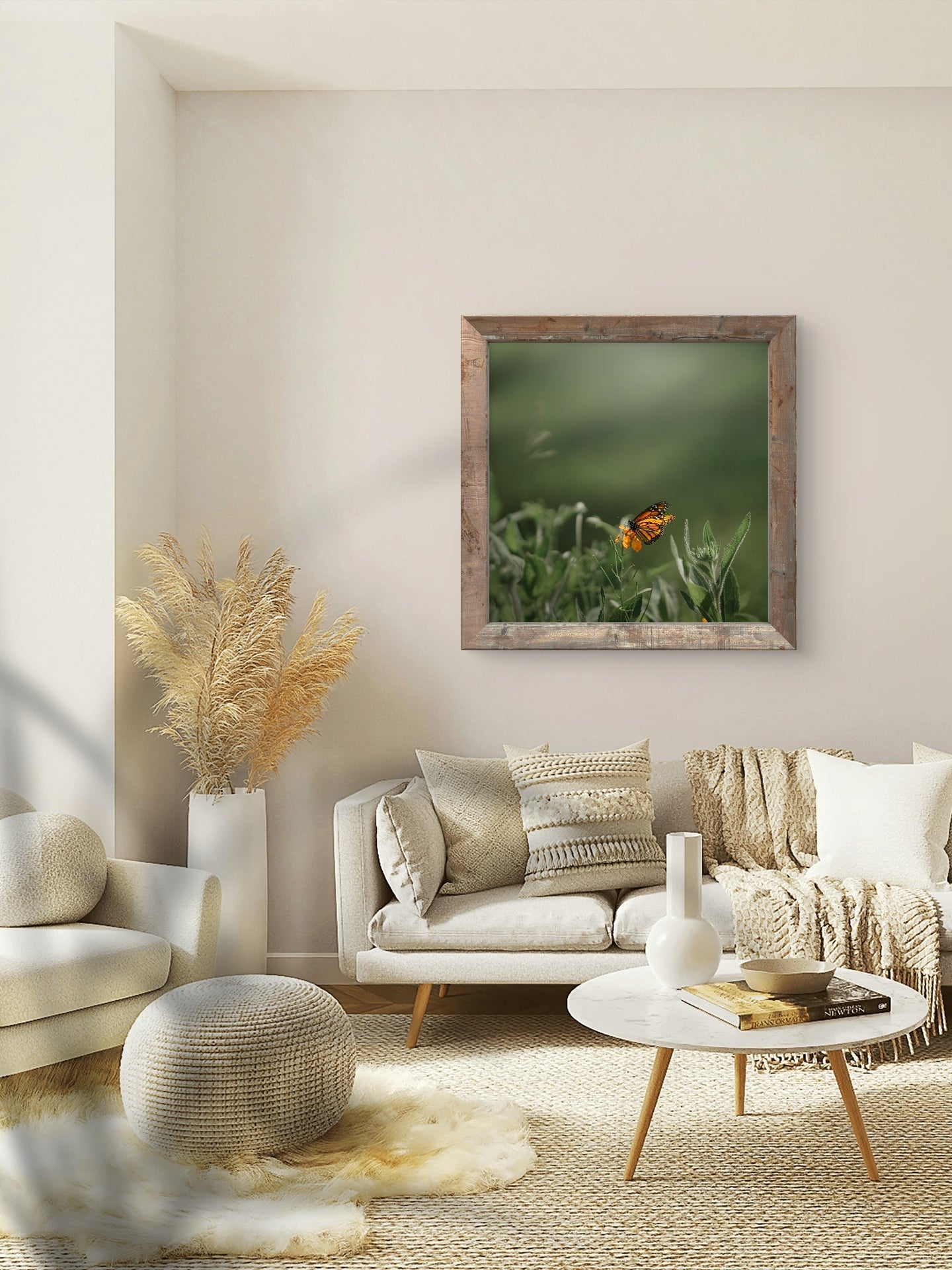 Monarch Butterfly Square Print