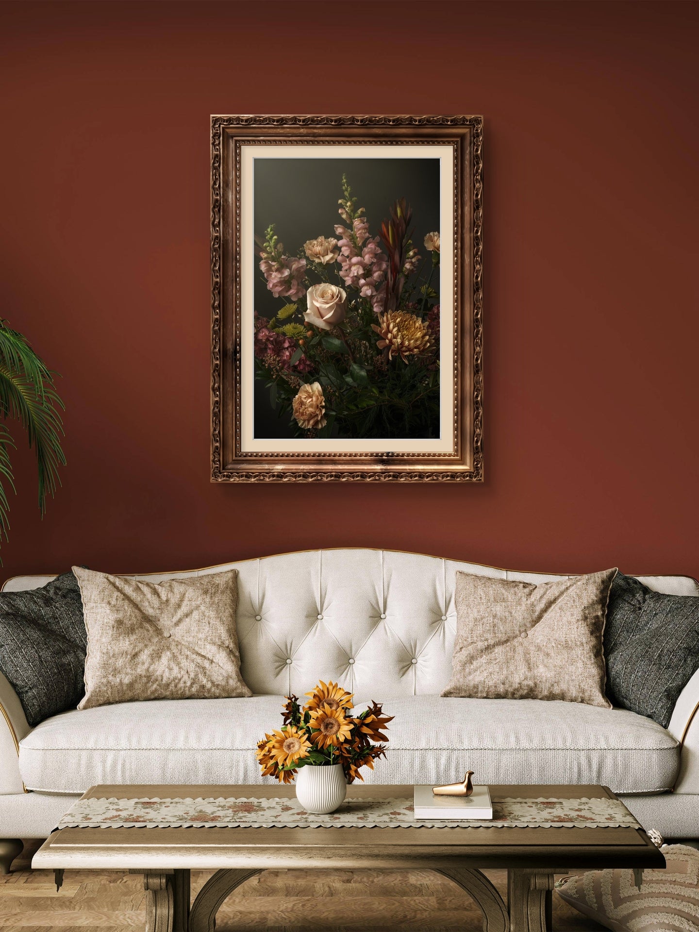 Snapdragons & Chrysanthemums