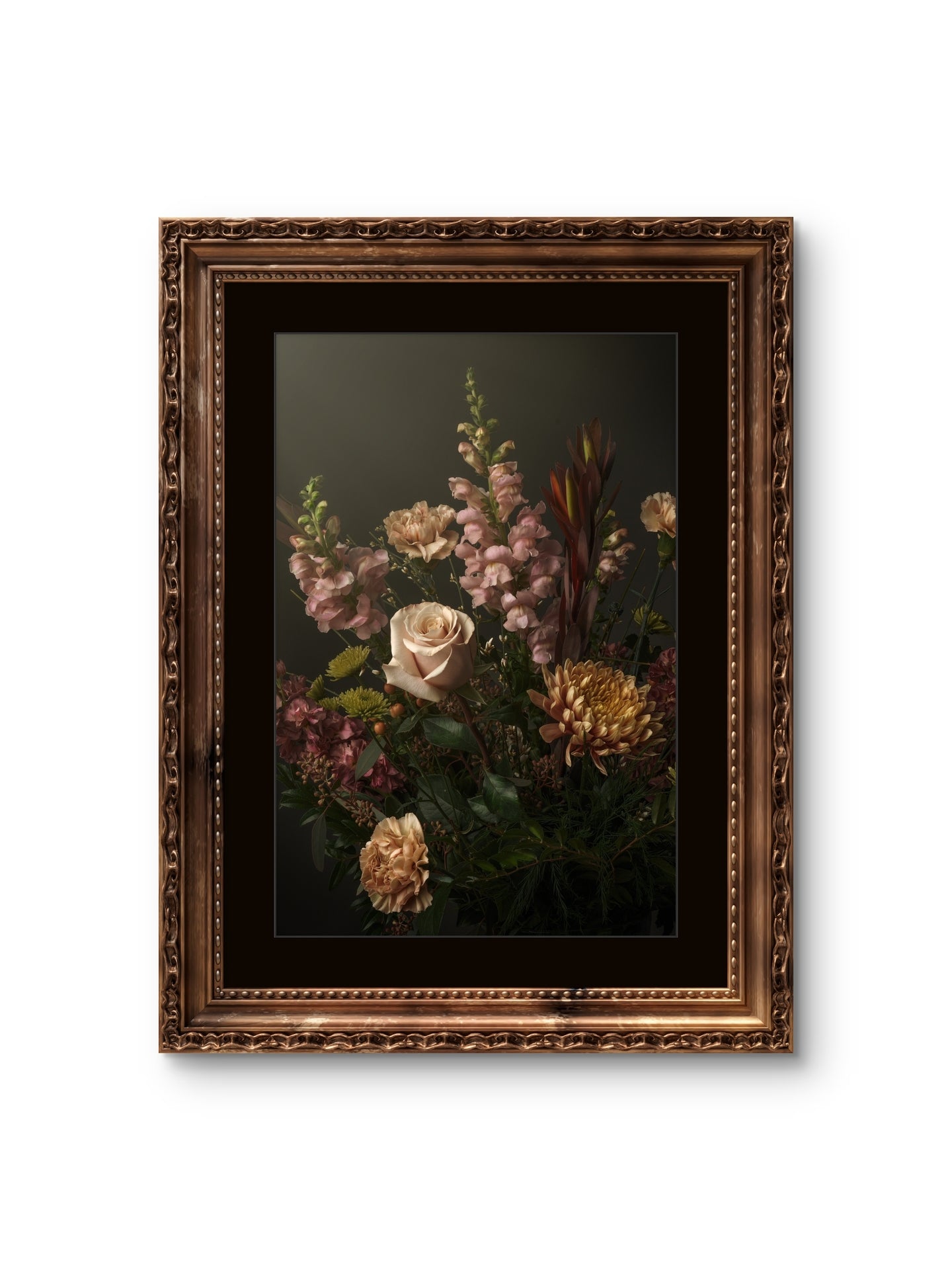Snapdragons & Chrysanthemums