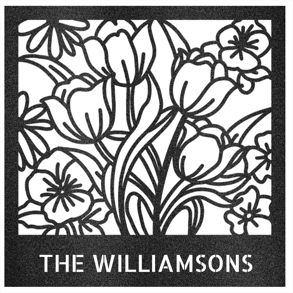 Personalized Metal Wall Art