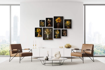 The Sunflower Steve Gallery, 8 Print Collection