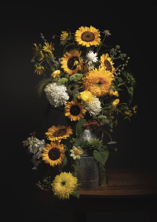 Cascade Sunflower Print