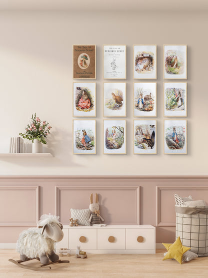 Beatrix Potter Wall Art Gallery Set