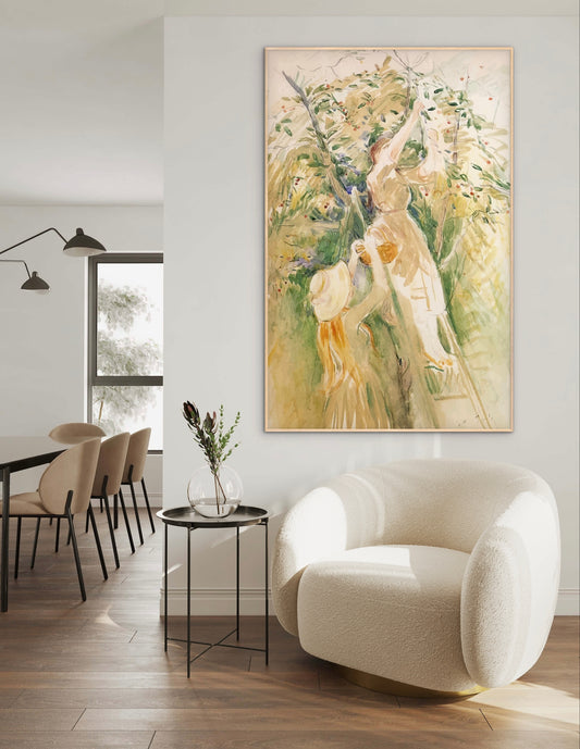 Women Picking Cherries