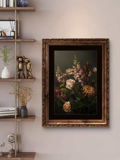 Snapdragons & Chrysanthemums