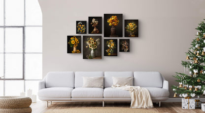 The Sunflower Steve Gallery, 8 Print Collection