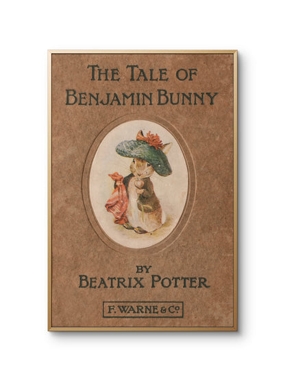 Beatrix Potter Benjamin Bunny Cover Print