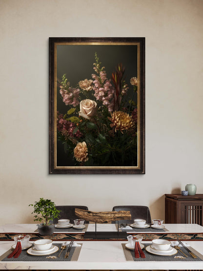 Snapdragons & Chrysanthemums