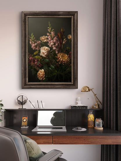 Snapdragons & Chrysanthemums