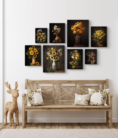The Sunflower Steve Gallery, 8 Print Collection