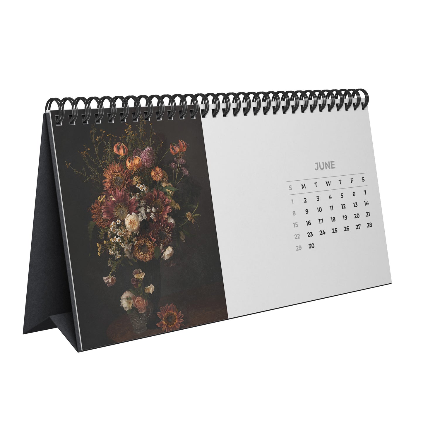 Auto-date Desktop Calendar by Sunflower Steve and Caroline Jensen