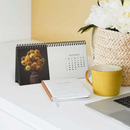 Auto-date Desktop Calendar by Sunflower Steve and Caroline Jensen
