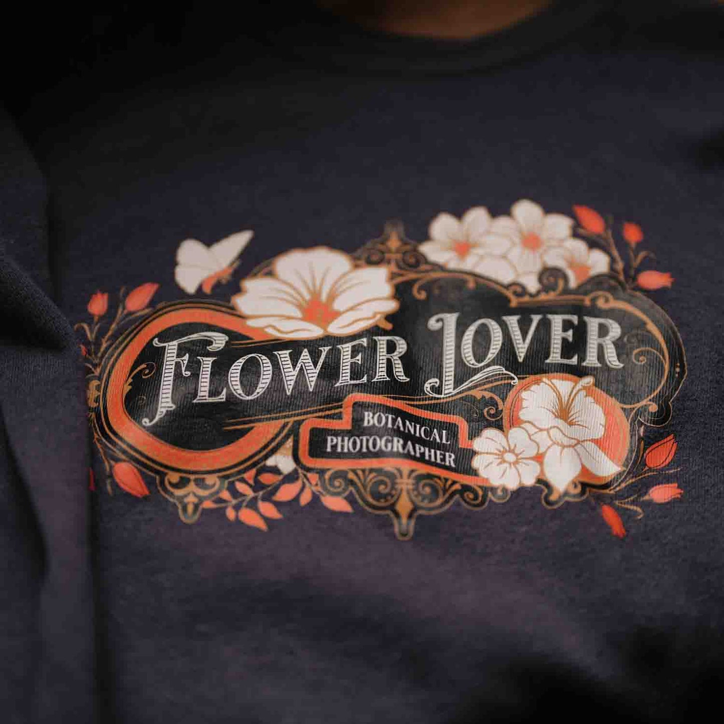 Flower Lover Botanical Photographer Sweatshirt