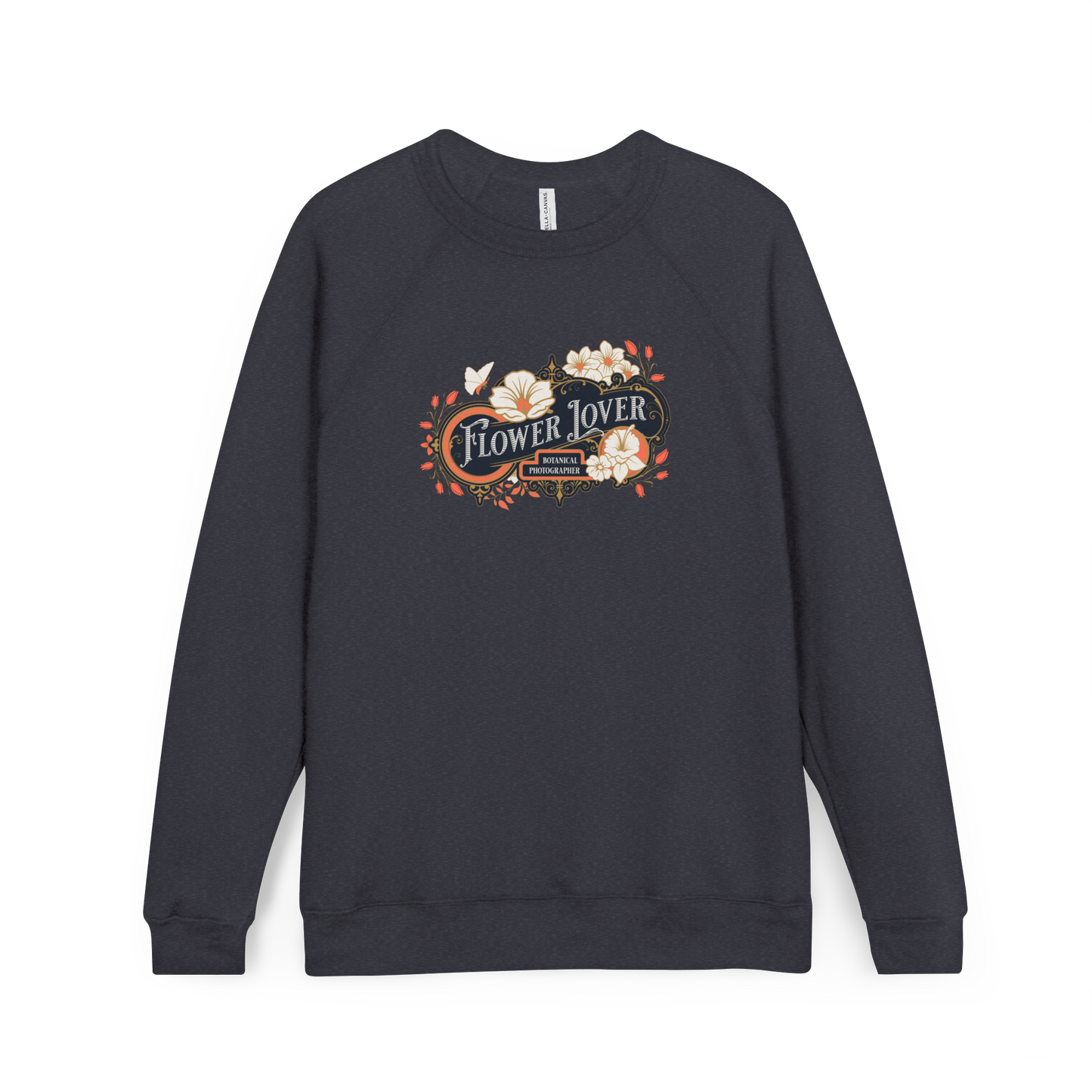 Flower Lover Botanical Photographer Sweatshirt