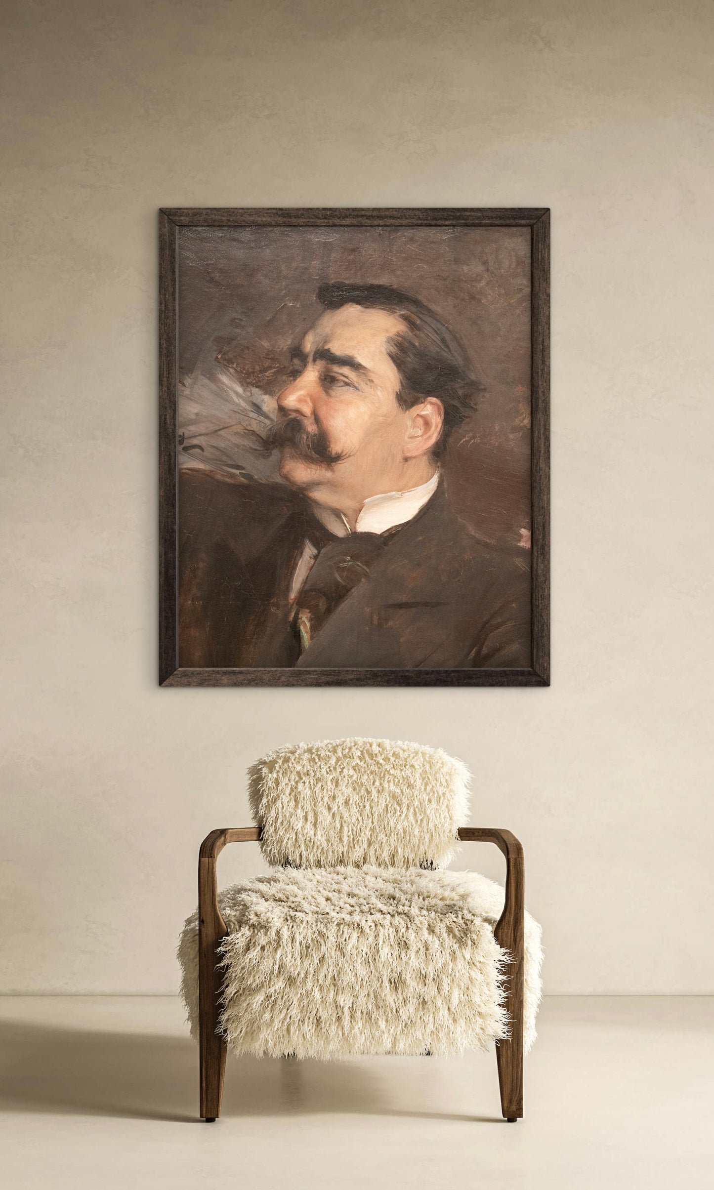 The Mustache - 16x20 Print - Instant Download