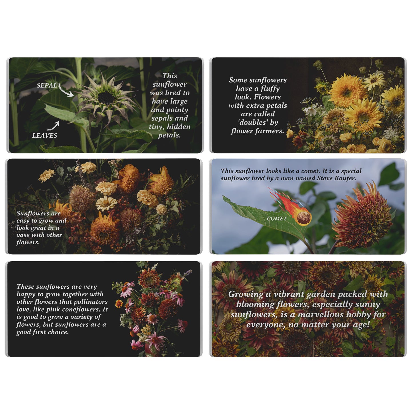 My First Book of Sunflowers, Board Book by Caroline Jensen