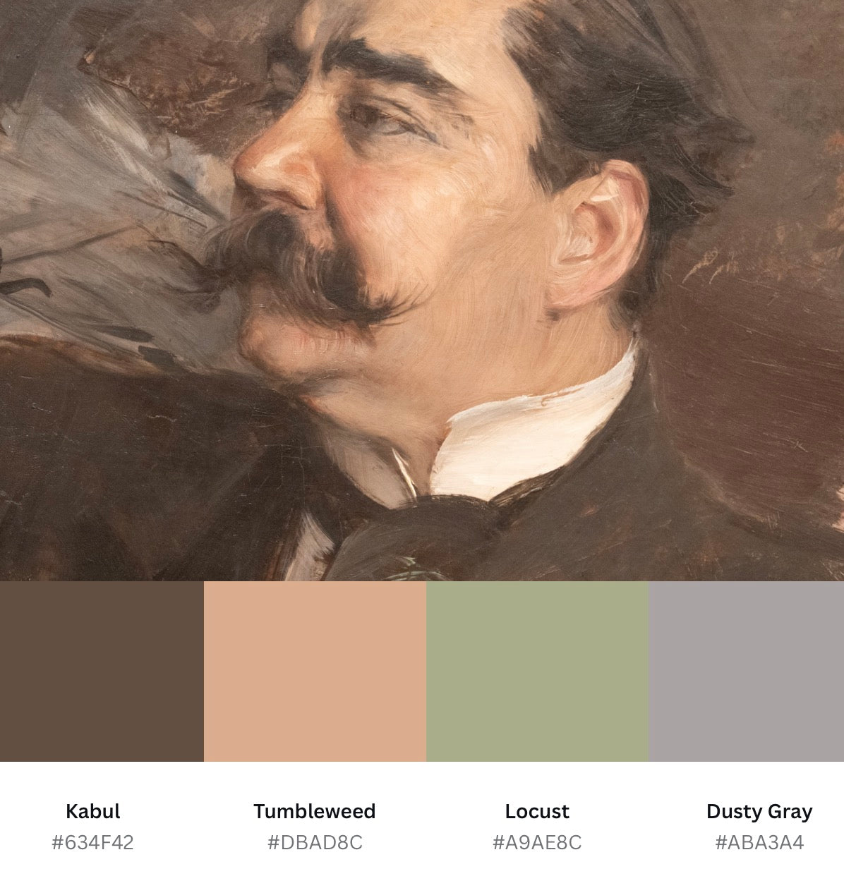 The Mustache - 16x20 Print - Instant Download