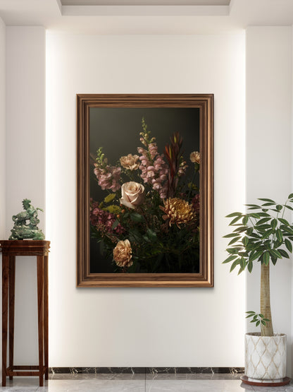 Snapdragons & Chrysanthemums