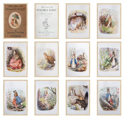 Beatrix Potter Wall Art Gallery Set