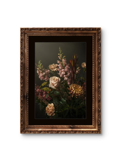 Snapdragons & Chrysanthemums